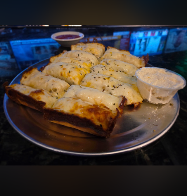 Motor City Cheese Bread.