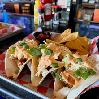 Bang Bang Shrimp or Fish Tacos