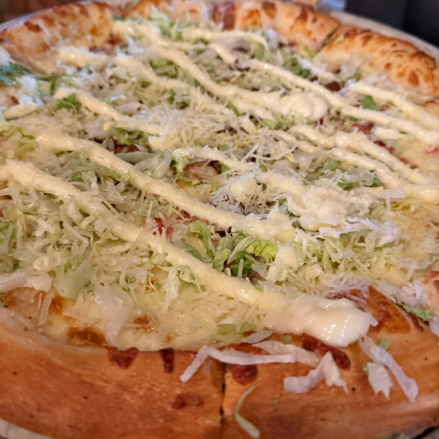 B.L.T. Pizza.