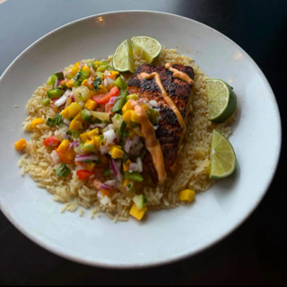 Mango Salmon Bowl